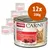animonda Carny ADULT Rind pur, 12x200g, alimento per gatti adulti. Testo visibile: 100% frische Zutaten, Ohne Getreide, Made in Germany, mit Taurin, manzo puro.