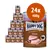 Confezione da 24 lattine Happy Dog Sensible Pure Texas, 400 g ciascuna. Etichetta visibile: Truthahn Pur • Turkey Pure.