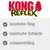 KONG Reflex: bissfester Ring, elastische Schlaufe, schwimmfähig.