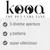 kooa THE PET CARE LINE. 3 diverse aperture, a batteria, super silenzioso.