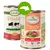 Lukullus Vitality Mobility Support Adult, Beef with Broccoli, Papaya and Salmon Oil, Grain-Free Recipe, With Green-Lipped Mussel, Single Meat, 400g Dose abgebildet.
