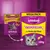 Whiskas Knuspertaschen Mega Pack mit Huhn & Käse, 180g. Verpackung zeigt Katze und Produktabbildung.