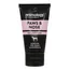 Paws & Nose paw and nose balm, soothing, 100% vegan, moisturising. Product tube with text: animology pet care excellence.