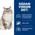 SÅDAN VIRKER DET: Beriget med omega-3 fedtsyrer, glucosamin og chondroitinsulfat. Til­sat L-carnitin. Klinisk dokumenterede antioxidanter. Kat ved siden af tekst.