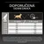 Tabulka krmení pro psy: doporučená denní dávka v gramech podle hmotnosti (25–90 kg) a aktivity (<1 h nebo 1–3 h). Tabulka krmení pro psy: doporučená denní dávka v gramech podle hmotnosti (25–90 kg) a aktivity (<1 h nebo 1–3 h).