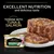 Purina Pro Plan Sterilised Maintenance terrine with tuna & salmon. Text: Excellent nutrition and delicious taste. Image shows canned cat food and sliced terrine on a plate.