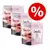 Purizon Snacks Duck with Fish, 100% meat, fish & liver, gently freeze-dried, for adult cats, visible on three packs. Large red percentage discount symbol top right.