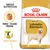 Συσκευασία Royal Canin Adult Labrador Retriever, κροκέτα με την ένδειξη Tailor-made Kibble και εικονίδιο Ideal weight. Κείμενο στα αγγλικά.