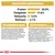 Analyse nutritionnelle : protéines 30 %, matières grasses 19 %, cendres brutes 5,5 %, fibres brutes 2,1 %. Ingrédients et additifs listés en allemand. Texte non disponible en français.