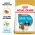 Sachet Royal Canin Puppy Shih Tzu, croquette sur-mesure, soutien du système immunitaire, illustration d’un chiot Shih Tzu, texte en anglais et français visible sur l’emballage. Sachet Royal Canin Puppy Shih Tzu, croquette sur-mesure, soutien du système immunitaire, illustration d’un chiot Shih Tzu, texte en anglais et français visible sur l’emballage.