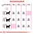 Ruokintaohje kissan painon ja painoluokan mukaan: alipaino 3–5 kg 51–74 g, ihannepaino 3–6 kg 43–70 g, ylipaino 4–6 kg 42–56 g päivässä. Vesi mainittu.