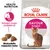 Royal Canin Savour Exigent -kissanruokapakkaus, tekstit: Health Nutrition, Kahden maun yhdistelmä, Mukautettu nappulan koko. Kuvassa myös kaksi erimuotoista nappulaa ja kissa.