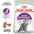 Product image showing Royal Canin Regular Sensible 33 with features: optimal digestion, adapted kibble size, and health nutrition highlighted.