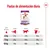 Pautas de alimentación diaria Royal Canin Giant Adult XL: para perros de 45 kg, 412–542 g; 75 kg, 604–795 g; 100 kg, 750–986 g según actividad física diaria.