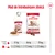 Instrucțiuni de hrănire Royal Canin Medium Ageing 10+: pentru câini de 11 kg – 1 conservă + 137 g, 16 kg – 1 conservă + 193 g, 25 kg – 1 conservă + 283 g.