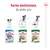 Royal Canin: karma Puppy od 2 do 10 miesięcy, Mini Adult od 10 miesięcy do 8 lat, Mini Ageing powyżej 8 lat. Opakowania 85 g z ilustracjami psów.