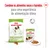 Royal Canin x-small adult até 4 kg, embalagem de ração seca e saqueta húmida 85 g. Texto: Combine os alimentos secos e húmidos para uma experiência de alimentação ótima.