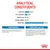 Analytical constituents: protein 10%, fat 6%, crude ash 2%, crude fibres 0.7%, moisture 78.5%. Composition and additives per kg listed, including vitamins, minerals, and energy value.