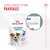 Royal Canin Training Treats Tasty Chews Low calorie 110 g -koiranherkkupakkaus, uudelleensuljettava pakkaus korostettuna. Teksti: Uudelleensuljettava pakkaus.