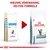Royal Canin Hypoallergenic kattenvoer: oude en nieuwe verpakking naast elkaar. Tekst boven: 'Nieuwe verpakking, zelfde formule'. Beide verpakkingen tonen het woord HYPOALLERGENIC.