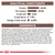 Analytical constituents: protein 25.0%, fat content 20.0%, crude ash 6.6%, crude fibres 1.9%, omega-6 fatty acids 4.28%. Ingredients and additives list shown below.