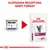 Royal Canin Renal – ulepszona receptura, nowy format. Zmiana opakowania z puszki na saszetkę dla kotów. Widoczne oba opakowania oraz napis: Ulepszona receptura, nowy format.