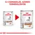 Royal Canin Gastrointestinal Low Fat kutyakonzerv régi és új csomagolása, felül: Új csomagolás, azonos termékelőnyök