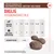 Daglig utfodringsriktlinje för godbitar: hundens vikt <2 kg max 2 bitar, 2–5 kg 4 bitar, 6–10 kg 8 bitar, 11–15 kg 11 bitar, 16–20 kg 14 bitar, >20 kg 20 bitar. 4 kcal per bit.