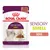 ROYAL CANIN SENSORY SMELL kattefoder i sovs, 85 g. Tekst: Chunks in gravy, SENSORY SMELL, FELINE HEALTH NUTRITION. Billede af kat og foderstykker. ROYAL CANIN SENSORY SMELL kattefoder i sovs, 85 g. Tekst: Chunks in gravy, SENSORY SMELL, FELINE HEALTH NUTRITION. Billede af kat og foderstykker.