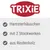 TRIXIE. Hamsterhäuschen, mit 2 Stockwerken, aus Rindenholz. Texte en allemand.