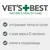VET'S BEST NATURE'S HEALTH CARE. отстраняват петна от сълзи, с алое вера и D-пантенол, нежни и подхранващи