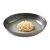 Shredded light-coloured food served in a grey bowl, showing product texture and portion size.
