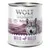 Wolf of Wilderness Wild Hills, 100% getreidefrei, frische Ente mit Waldbeeren, Wurzeln und Wildkräutern, 800g Dose.