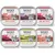 Pachet 6 conserve Wolf of Wilderness pentru câini, sortimente vizibile: Great Desert, Wild Hills, High Valley, Green Fields. Text pe ambalaj: 100% grain-free.