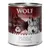 Wolf of Wilderness, The Taste of Canada, 100% grain-free recipe with fresh beef, cod, turkey and cranberries, 800 g can.