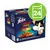 Boîte de 24 sachets Felix Doppelt Lecker Délicieux Duos, Purina. Texte en allemand et français, image d’un chat noir et blanc et d’une assiette de nourriture pour chat.