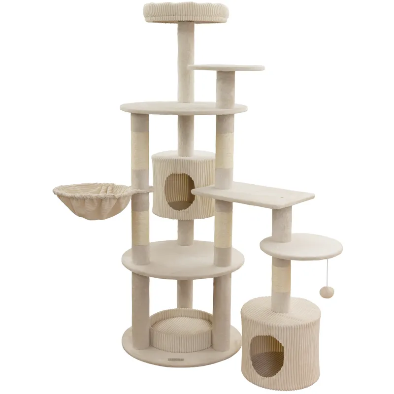 Rascador Kerbl Pet Annika, beige para gatos - beige