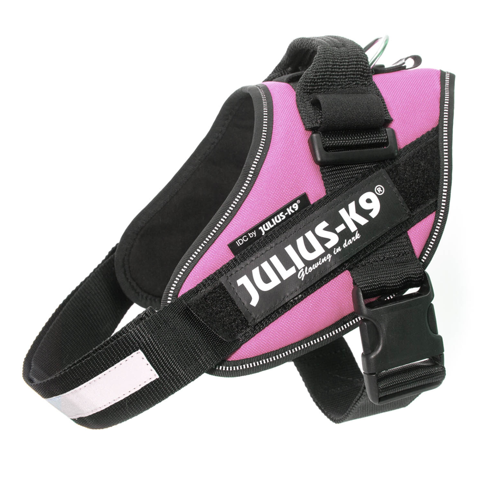 Fotografie produktu: Postroj JULIUS-K9 IDC® Power růžový - vel. S: obvod hrudníku 49 - 67 cm