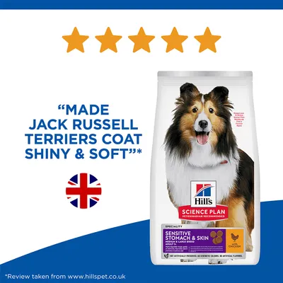 Hill's Science Plan Sensitive Stomach & Skin Adult 1 + Medium with Chicken