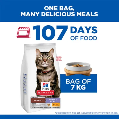 Hill's Science Plan Hairball & Perfect Coat Adult Chicken