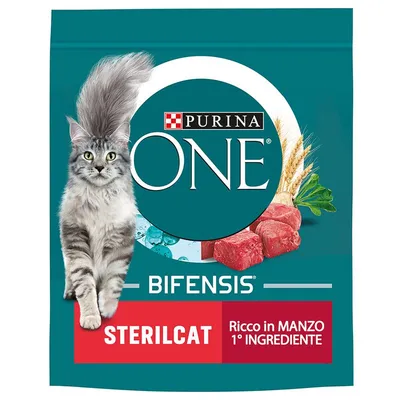 PURINA ONE SterilCat crocchette con Manzo per gatto