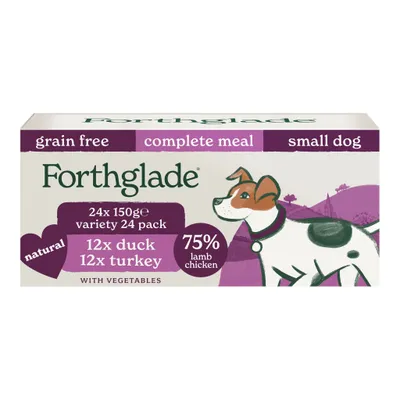 Forthglade Complete Meal Grain-Free Adult Small Dog - Duck & Turkey
