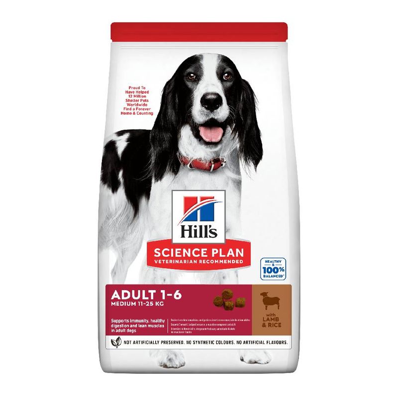 Hill's Science Plan Adult 1-6 Medium mit Lamm & Reis