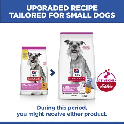 Hill's Science Plan Mature Adult 7+ Small & Mini Light Chicken