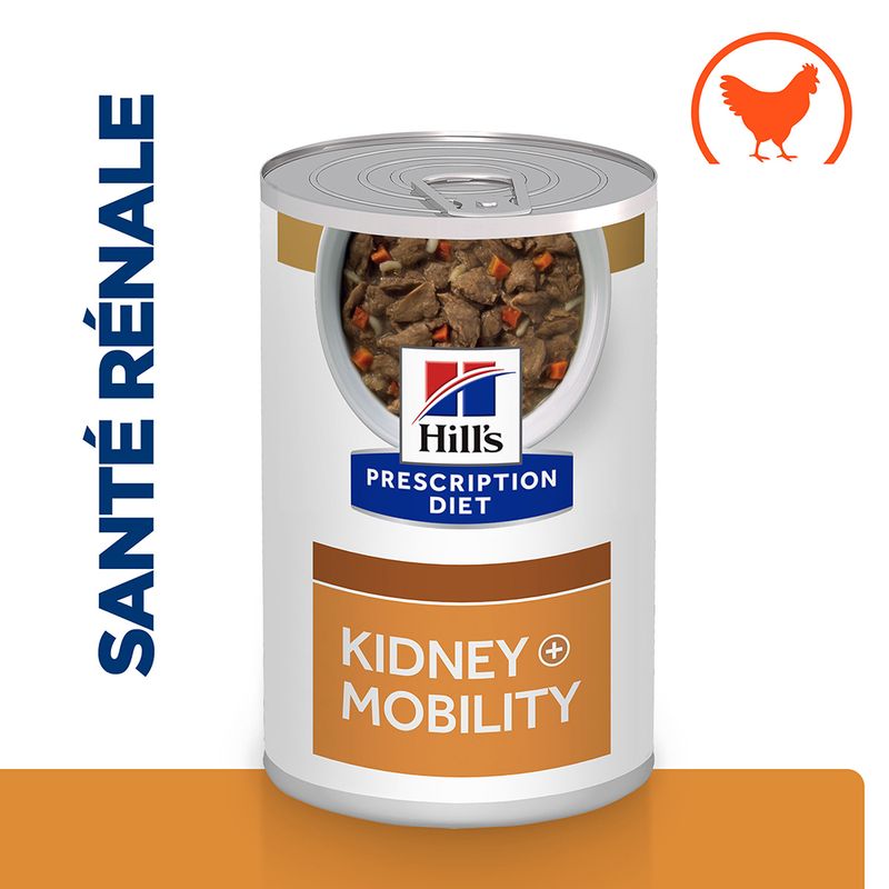 Hill's Prescription Diet k/d + Mobility poulet pour chien