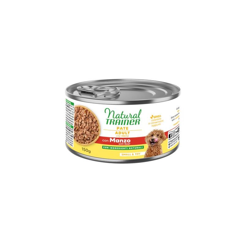 Natural Trainer Pate Small & Toy Adult