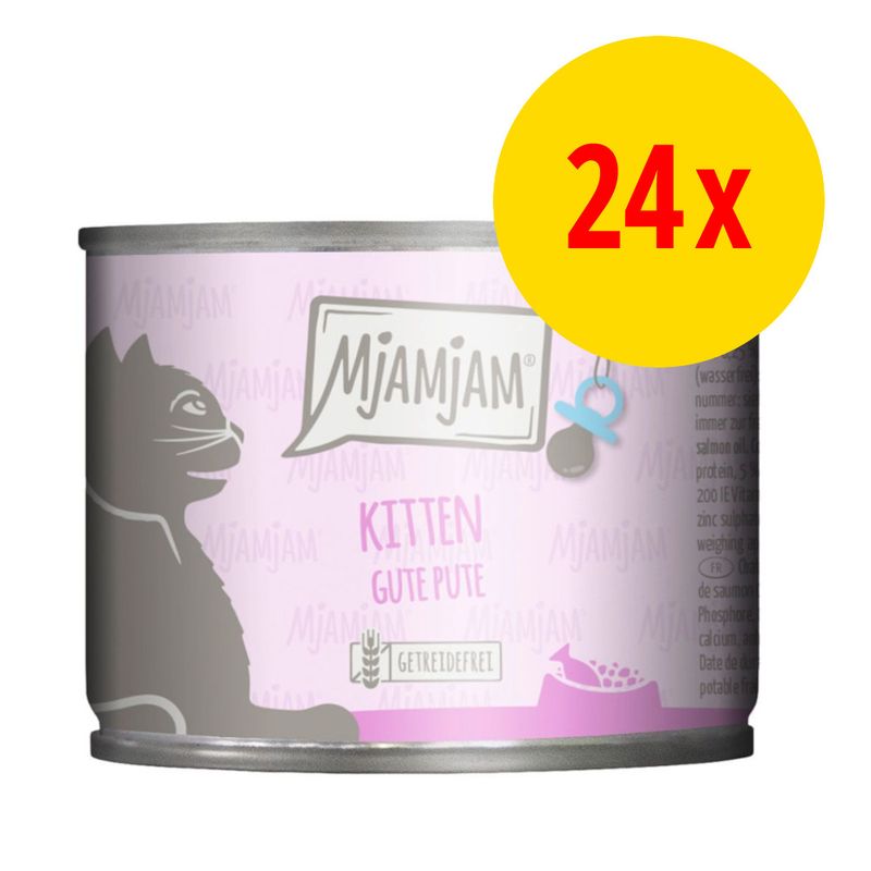  Sparpaket MjAMjAM Kitten 24 x 200 g