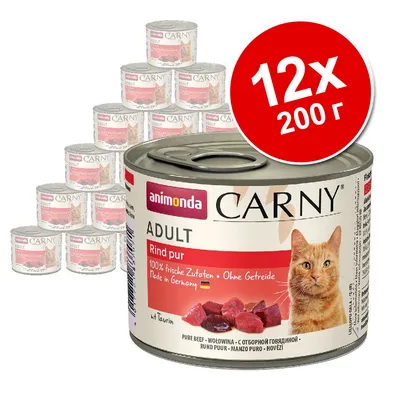 Икономична опаковка animonda Carny Adult  12 x 200 г