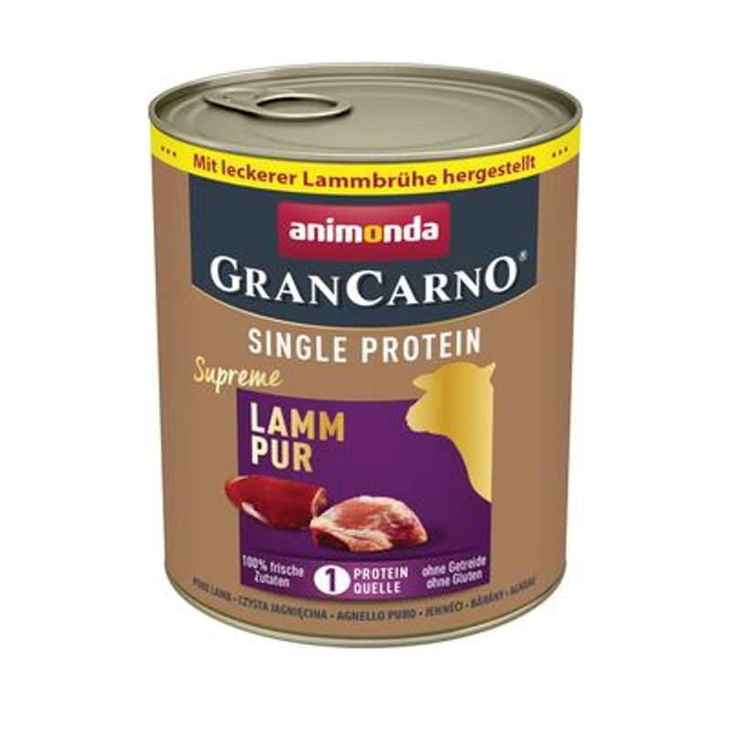 animonda GranCarno Adult Single Protein Supreme 6 x 800 g Hondenvoer