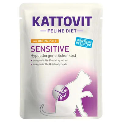 Kattovit Sensitive в паучове 12 x 85 г